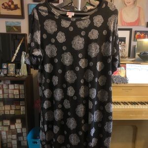 LuLaRoe sweater knit Julia 3xl 3x clouds